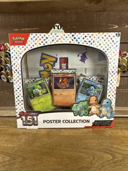 Pokemon TCG: Scarlet & Violet 151 Zapdos & Alakazam EX& poster collection Sealed - Image 3