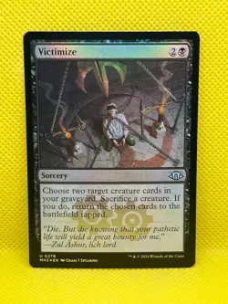 MTG Victimize - Modern Horizons 3 - Foil - Image 1