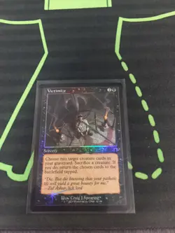 MTG Magic The Gathering Victimize Foil MH3 Retro Frame Black Sorcery Commander - Image 1