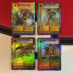 Lot Of 4 Digimon TCG cards. NM-LP - Image 1