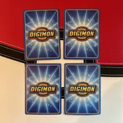 Lot Of 4 Digimon TCG cards. NM-LP - Image 2
