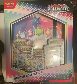 Pokemon TCG: Scarlet & Violet Prismatic Evolutions Binder Collection New Sealed - Image 1