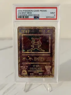 2000 POKEMON GAME MOVIE POKEMON 2000 MOVIE ANCIENT MEW PSA 9 - Image 1