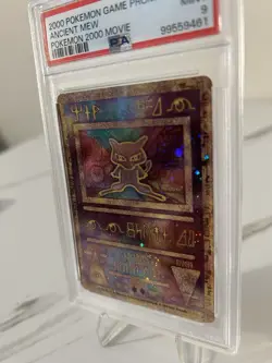 2000 POKEMON GAME MOVIE POKEMON 2000 MOVIE ANCIENT MEW PSA 9 - Image 2
