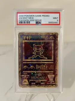 2000 POKEMON GAME MOVIE POKEMON 2000 MOVIE ANCIENT MEW PSA 9 - Image 3