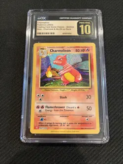 Pokemon TCG CGC Pristine 10 Charmeleon 002/034 Charizard & Ho-Oh ex Deck - Holo - Image 1