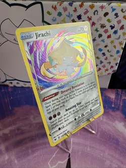 Pokemon TCG Jirachi 119/185 SWSH04: Vivid Voltage Amazing Rare Near Mint - Image 2