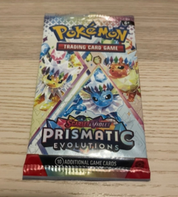 OPENED 1X Pokemon Scarlet & Violet Prismatic Evolutions Booster Pack -Random Art - Image 1