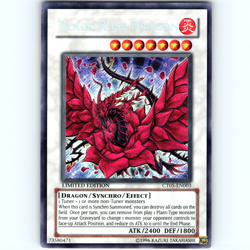 Yugioh Black Rose Dragon CT05-EN003 Limited Edition Secret Rare Holo - NM 💎 - Image 1