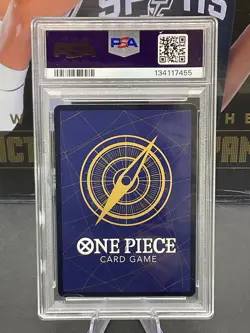 2023 One Piece English ST01-012 Monkey D Luffy Tournament Pack Vol.5 PSA 9 MINT - Image 2