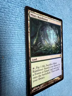 Misty Rainforest MTG Zendikar #220/249 NM Non Foil - Image 2