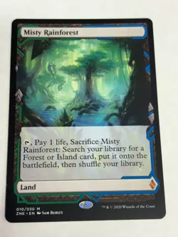 Misty Rainforest Zendikar Rising Expeditions Regular, NM - Image 2