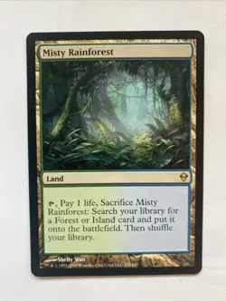 Misty Rainforest Zendikar Regular - Image 1