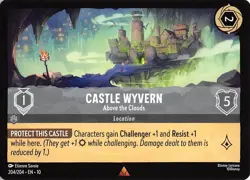 Castle Wyvern Above the Clouds 204/204 Whispers in the Well Disney Lorcana - Image 1