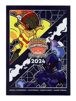 2024 International Championships Individual Card Sleeve Pokemon Center Original - Image 1