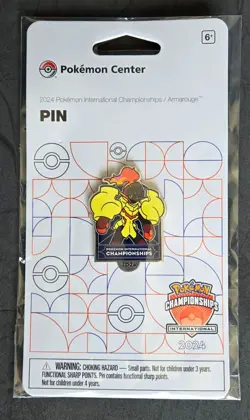 Pokemon Europe International Championships Armarouge Pin EUIC 2024 - Image 1