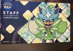 Pokemon European International Championships EUIC 2025 STAFF Playmat!! - Image 1