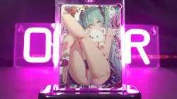 Bundle Of X3 Including Hatsune, REM and Android 18 Waifu Cards - Image 2