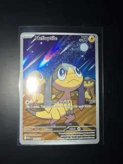Pokemon Helioptile 143/132 Me01: Mega Evolution Holo 70 HP Card English - Image 1