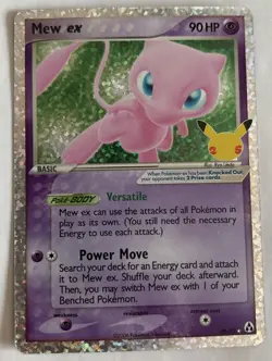 Mew ex 88/92 - Pokemon Celebrations 25th Anniversary Classic Collection Card - Image 1