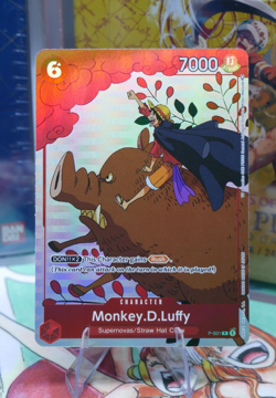 Monkey.D.Luffy (Gift Collection 2023) P-001 One Piece Promotion Cards Foil TCG - Image 1