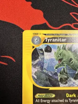 Pokemon Tyranitar Expedition Card 66/165 Rare Condition Non Holo - Image 2