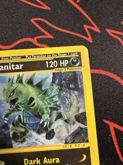 Pokemon Tyranitar Expedition Card 66/165 Rare Condition Non Holo - Image 3