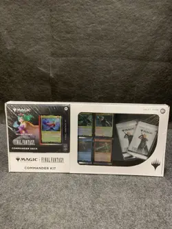 MTG: Final Fantasy VI Commander Kit Revival Trance Bundle, Worn Box - Image 1