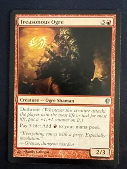 1x Treasonous Ogre (36) Conspiracy LP MTG Magic the Gathering x1 MKE - Image 1