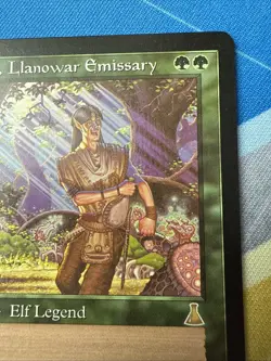 Rofellos, Llanowar Emissary - Urza's Destiny - Magic the Gathering Vintage 1999 - Image 3