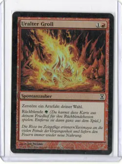 German Foil Ancient Grudge Time Spiral MTG Magic The Gathering - Image 1