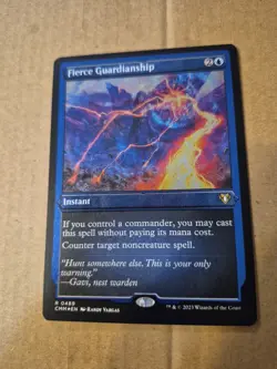 Fierce Guardianship (Foil Etched) Commander Masters Foil - Image 1