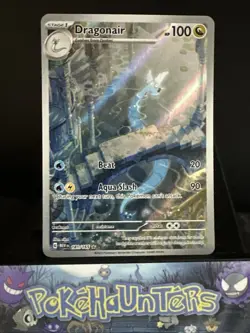 Pokemon Card Dragonair 181/165 Scarlet & Violet 151 Illustration Rare Near Mint - Image 1
