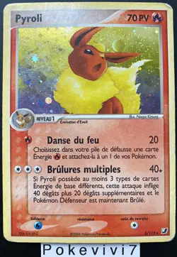 Carte Pokemon PYROLI 5/115 Holo Bloc EX Forces Cachees FR - Image 1