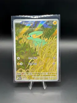 Pokemon TCG | Electrike 196/182 Sv10: Destined Rivals Holo Pack Fresh NM+ - Image 1