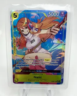 Nami OP08-106 Two Legends Foil Alternate Art Super Rare - Image 3