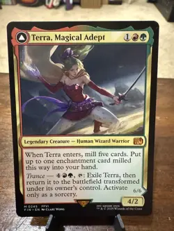 Magic the Gathering: Terra, Magical Adept Final Fantasy Regular NM - Image 1