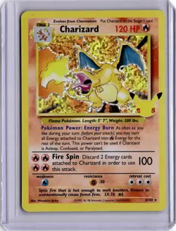 Charizard Celebrations Classic Collection 4/102 Holo Base Set Pokemon Card 2021 - Image 1