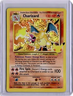 Charizard Celebrations Classic Collection 4/102 Holo Base Set Pokemon Card 2021 - Image 1