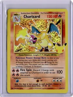 Charizard Celebrations Classic Collection 4/102 Holo Base Set Pokemon Card 2021 - Image 1