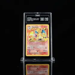 TAG 10 Charizard Celebrations Classic 4/102 Holo Base Set Pokemon Card 2021 - Image 1