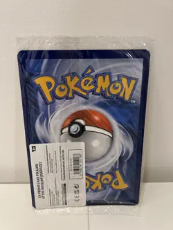 Pokemon x Natural History Museum - Pikachu Jumbo Promo Card And Plush - Image 3