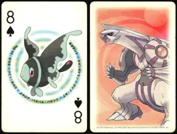 LUMINEON 8 OF SPADES DIAMOND PEARL POKER CARD POKEMON JAPANESE 2006 - Image 1