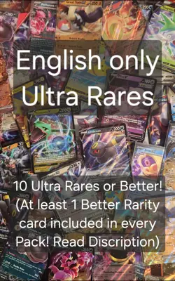 Pokemon Mystery GOD Pack! 10 ULTRA Rares Or BETTER! English Cards Only Read DESC - Image 4