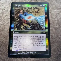 Prophetic Bolt FOIL - Apocalypse - MTG Magic the Gathering - MP - Image 1