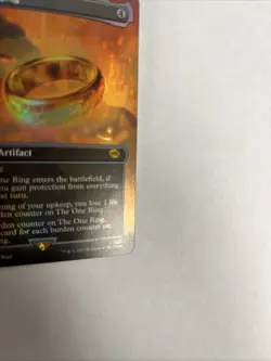 The One Ring Borderless Foil Promo Card #0451 MTG DM - Image 2