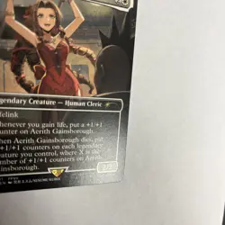 Aerith Gainsborough Promo Nonfoil Card #0001 MTG LP - Image 2
