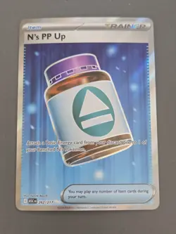N's PP Up 262/217 Full Art Ultra Rare Ascended Heroes Pokemon - NM - Image 1