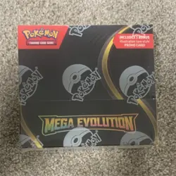 Pokemon TCG Enhanced Mega Evolution Sealed Elite Trainer Box English Lucario - Image 1