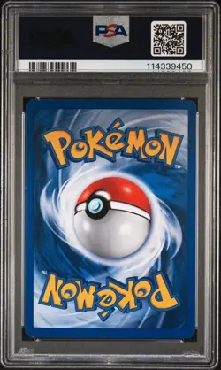 2000 Pokemon ITALIAN Unlimited Fossil Hypno Holo 8/62 PSA 7 NM - Image 2